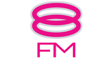 8FM radio live streaming logo
