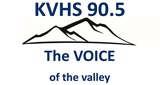 90.5 The Edge – KVHS radio live streaming logo