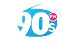 90s FM radio live streaming logo