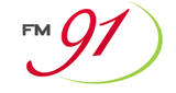 91 FM radio live streaming logo