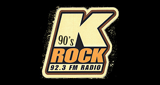 92.3 K-Rock radio live streaming logo