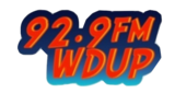 92.9 FM WDUP radio live streaming logo