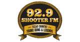 92.9 Shooter FM radio live streaming logo