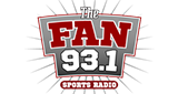 93.1 The Fan radio live streaming logo