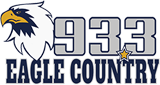93.3 Eagle Country radio live streaming logo