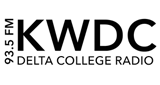 93.5 KWDC radio live streaming logo