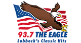 93.7 The Eagle radio live streaming logo
