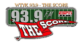 93.9 The Score radio live streaming logo