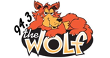 94.3 The Wolf radio live streaming logo
