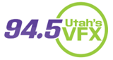 94.5 UtahsVFX radio live streaming logo