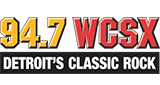 94.7 WCSX radio live streaming logo