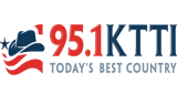 95.1 KTTI radio live streaming logo