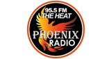 95.5 The Heat radio live streaming logo