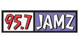 95.7 Jamz radio live streaming logo