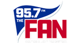 95.7 The Fan radio live streaming logo