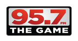 95.7 The Game radio live streaming logo