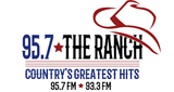 95.7 The Ranch radio live streaming logo