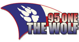 95 One The Wolf radio live streaming logo