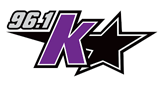 96.1 K-Star radio live streaming logo