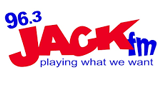 96.3 JACK FM radio live streaming logo
