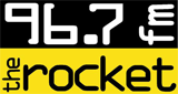 96.7 The Rocket radio live streaming logo