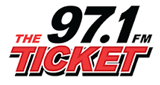 97.1 The Ticket radio live streaming logo