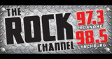 97.3 & 98.5 The Rock Channel radio live streaming logo