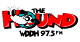 97.5 The Hound radio live streaming logo