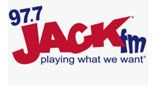 97.7 Jack FM radio live streaming logo