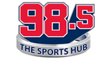 98.5 The Sports Hub radio live streaming logo