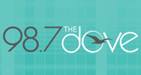 98.7 the Dove radio live streaming logo
