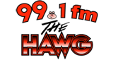 99.1 FM The Hawg radio live streaming logo