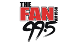 99.5 The Fan radio live streaming logo