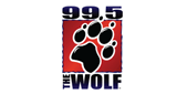 99.5 The Wolf radio live streaming logo
