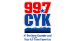 99.7 CYK radio live streaming logo