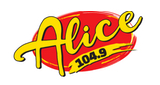 Alice 104.9 radio live streaming logo
