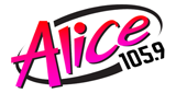 Alice 105.9 radio live streaming logo