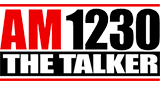 AM 1230 The Talker radio live streaming logo