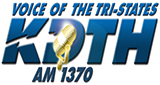 AM 1370 KDTH radio live streaming logo