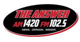 AM 1420 The Answer radio live streaming logo