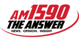 AM 1590 The Answer radio live streaming logo