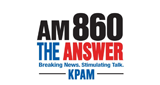 AM 860 The Answer radio live streaming logo