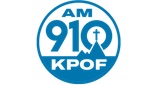 AM910 KPOF radio live streaming logo