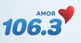 Amor 106.3 radio live streaming logo