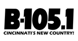 B-105 radio live streaming logo
