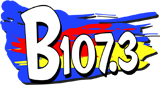 B-107.3 radio live streaming logo