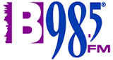 B 98.5 FM radio live streaming logo