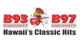 B97 & B93 Hawaii's Classic Hits radio live streaming logo