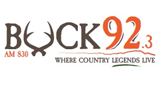 Buck 92 radio live streaming logo