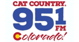 Cat Country 95.1 radio live streaming logo